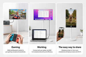 MJK Venta al por Mayor de TV Portátil Android con Pantalla Táctil Inteligente de 21.5-32 Pulgadas, Soporte Totalmente Ajustable, 5 Baterías para Uso en Interiores, Opciones OEM MJ - Product Image 4