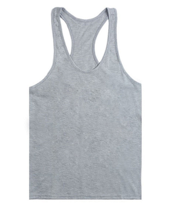 Wholesale <b>Men's</b> Summer Gym <b>Singlet</b> 100% Cotton Casual Knitted Sporty Style Breathable Gym Shirt <b>for</b> Bodybuilding Muscle Vest - Product Image 2
