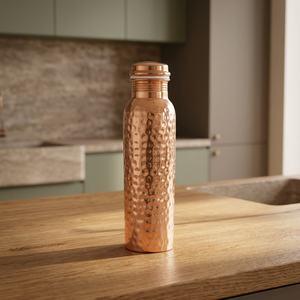 100% New Design Pure <b>Copper</b> 1000ml Classic Sport Water <b>Bottle</b> Customizable Color & Logo Eco-Friendly for Water <b>Drinking</b> - Product Image 4