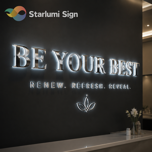 Custom Stainless Steel Backlit Channel Letters Wholesale Logo Sign for Branding <strong>Agency</strong> - Product Image 3
