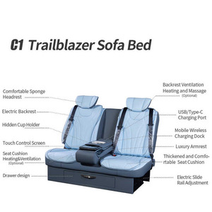 Siège arrière <span class=keywords><strong>de</strong></span> luxe électrique <span class=keywords><strong>de</strong></span> haute qualité pour tuning <span class=keywords><strong>de</strong></span> Sprinter Vito - Product Image 5