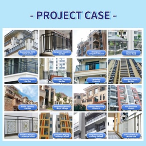 Sistema di Ringhiere <span class=keywords><strong>in</strong></span> Lega di Alluminio Resistente con Finitura Verniciata a Polvere, Antiruggine, Personalizzabile OEM, Ringhiera di <span class=keywords><strong>Sicurezza</strong></span> per Villa e <span class=keywords><strong>Balcone</strong></span>, Modellazione 3D - Product Image 6