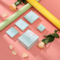 Boîtes à bijoux personnalisées de luxe en papier kraft recyclé, écologiques, avec logo personnalisé, couleur personnalisée, pour bracelets, colliers, crème pour le visage, vente en gros
