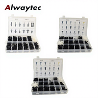 240-415 pièces Clips de fixation automatique carrosserie poussoir goupille de retenue Rivet pare-chocs garniture de porte panneau Kit de fixation outil de retrait automatique