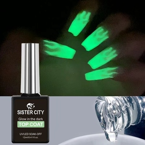 2025 Gel Polish phát sáng trong bóng tối <span class=keywords><strong>Top</strong></span> Coat vật liệu mới giá tốt Luminous Nail Gel Polish - Product Image 1