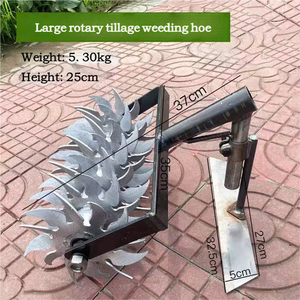 Thép Mangan-đẩy tay loại làm cỏ máy dày mở rộng chuyên nghiệp vườn weeders mạnh mẽ cầm tay vườn dụng cụ cầm tay - Product Image 2