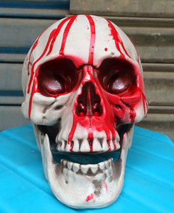 Vari stili <span class=keywords><strong>di</strong></span> Halloween testa <span class=keywords><strong>di</strong></span> teschio <span class=keywords><strong>di</strong></span> <span class=keywords><strong>sangue</strong></span> rosso e layout <span class=keywords><strong>di</strong></span> scena <span class=keywords><strong>di</strong></span> scheletro <span class=keywords><strong>di</strong></span> cadavere secco - Product Image 2