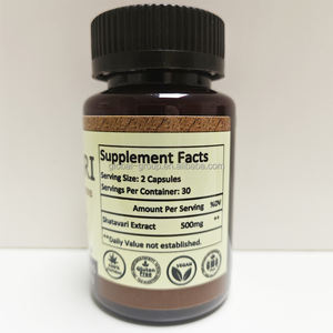 מכירת העליון satavari תמצית 500 מ "ג 60 קפסולות אספרגוס reemosus תוסף תזונה בריאות של נשים נוגדי חמצון - Product Image 2