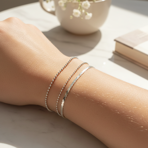 Pulsera de Plata 925 con Cadena Serpentina y Cadena Gruesa de Turquía - Product Image 3