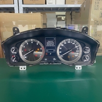 Panel Instrumen Analog Mekanik Spesifikasi Tinggi Premium, Layar 4.3 inci, Kit Peningkatan Penggantian Langsung, Warna Hitam, untuk Lexus 08-15