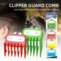 Outils de coiffure professionnels pour barbier : Guides de coupe pour tondeuse électrique, peignes limiteurs pour tondeuse à cheveux