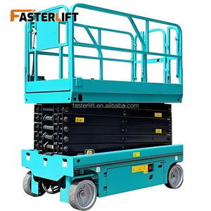 6-16m Selbstfahrende Elektrische Hydraulische Scherenhebebühne 230-450KG Tragfähigkeit 20m Max. Höhe Geräuscharm - Product Image 2