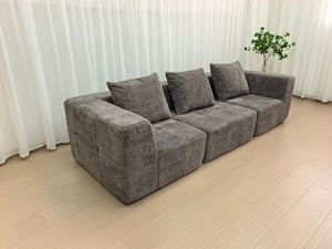 Divano Angolare a L Comprimibile Salvaspazio, Confezionato Sottovuoto, per Soggiorno e Appartamento - Product Image 3