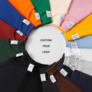 T-shirt ample en coton à la mode pour hommes, imprimé <span class=keywords><strong>de</strong></span> poids lourds, <span class=keywords><strong>hauts</strong></span> surdimensionnés, 300Gsm T Shirt pour hommes - Product Image 2