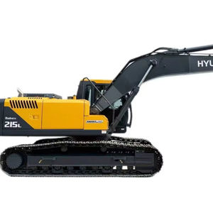 Nueva llegada Original Corea Hyundai R215L excavadora de ruedas 22Ton R215L excavadoras usadas con precio Interno - Product Image 1