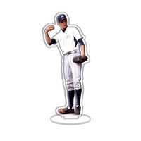Support d'affichage personnalisé en acrylique transparent de haute qualité pour figurines de dessins animés et anime, découpé par CNC, haute transparence