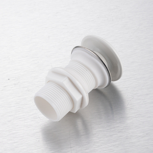 Chất lượng cao bền Báo Chí xuống Pop up trắng bồn rửa cống nhựa lưu vực <span class=keywords><strong>drainer</strong></span> với gốm Bìa - Product Image 3