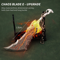 Porte-clés God of War Lames du Chaos Ragnarok Athéna 13cm Cadeau Nouveau Produit