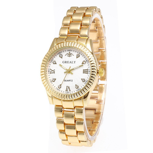 Elegante Reloj de Cuarzo Ovalado en Oro Rosa con Esfera de Cristal, Correa de 20 mm, Nuevo Modelo Personalizable para Mujer, Superventas - Product Image 3