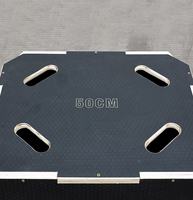 SMARTFIT Box Pliometrico in Legno Antiscivolo 3 in 1 per Allenamento di Forza
