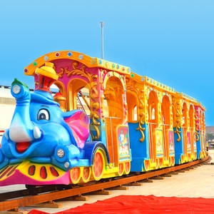 Trenes Eléctricos de Animales para Parques de Diversiones, Tren Turístico para Niños - Product Image 1