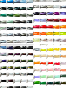 ฟิล์มเปลี่ยนสีรถยนต์ TPU คุณภาพสูง สีขาวเงา ป้องกันการเหลือง ขนาด 3M 1.52ม.*16.5ม. สำหรับหุ้มตัวถังรถยนต์ สีฟ้าไบรอนเบย์ - Product Image 4