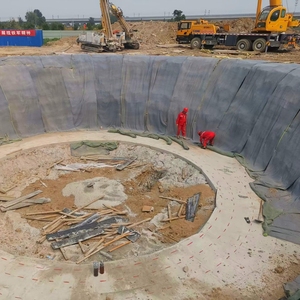 Rouleaux de couvertures <span class=keywords><strong>en</strong></span> béton flexible, tapis composite cimenté géosynthétique pour la protection des pentes et le revêtement des canaux - Product Image 4