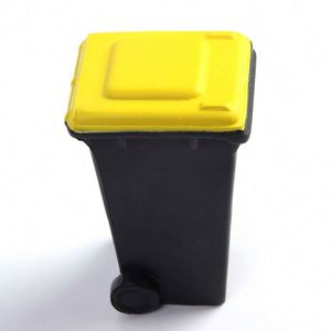 Promotional PU Foam Trash Can Shaped Stress Ball Toy for <b>Fidget</b> Relief - Product Image 1