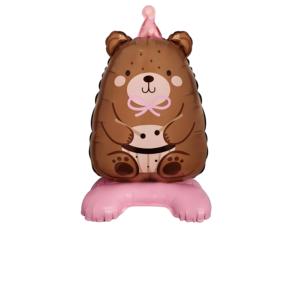 Globos de Aluminio con Forma de Animales 3D de Dibujos Animados, Perro y Oso, para Decoración de Fiestas de <span class=keywords><strong>Cumpleaños</strong></span> - Product Image 6