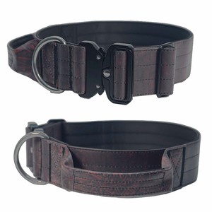 New Waterproof <b>Pet</b> Dog <b>Collar</b> nylon Waterproof Material with Soft Padded Deluxe Metal Quick Release Insert Buckle - Product Image 1