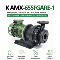 K AMX-655FGARE-1 5HP 220/380V OEM 水循环泵 耐化学腐蚀电磁离心泵 表面安装型