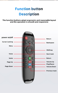 2.4G Có Thể Sạc Lại Fly Air Chuột Không Dây Bàn Phím Chuột M6 Mini Điều Khiển Từ Xa Cho Máy Tính Xách Tay Thông Minh <span class=keywords><strong>Android</strong></span> TV Box <span class=keywords><strong>PC</strong></span> - Product Image 5