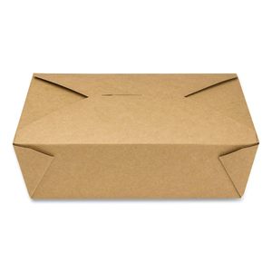 Caja de Almuerzo para Llevar GEN Reclosable Kraft de 76 oz, 200 Unidades por Caja - Product Image 3