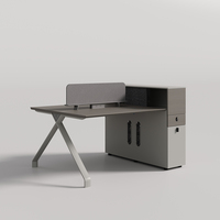 Cabine modulaire 6 personnes Bureau Tables d'ordinateur Bureau de meubles Pc Partition Poste de travail Bureau