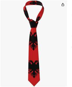 Corbata de Poliéster con Diseño de la Bandera Nacional de <span class=keywords><strong>Andorra</strong></span>, Personalizada y Plisada, para Hombres de Negocios - Product Image 2