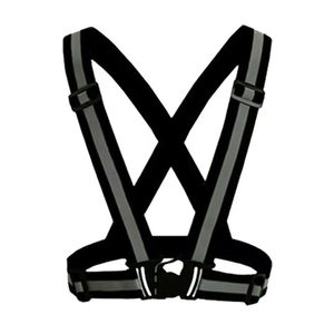 Ceinture de course à haute visibilité, <span class=keywords><strong>gilet</strong></span> de sécurité réglable avec <span class=keywords><strong>bande</strong></span> réfléchissante, matériau réfléchissant fluorescent, ceinture de <span class=keywords><strong>gilet</strong></span> réfléchissante - Product Image 4