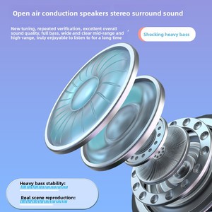 OWS Pro VV4, best-seller, casque sport à conduction osseuse et tour de cou sans fil <span class=keywords><strong>IPX6</strong></span> pour écouteurs 5.3, indicateur de batterie LED - Product Image 6