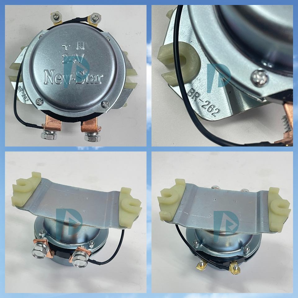 Excavator Parts Starter Relay BR263 08088-30000 Battery Switch 24V ...