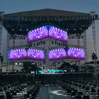 Écran LED extérieur étanche pour scène P2.6 P2.9 P3.91 P4.8 Panneaux d'affichage publicitaires Mur vidéo pour concert