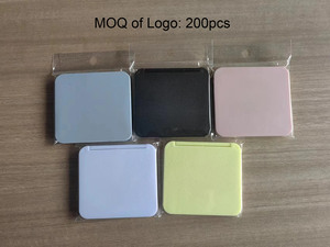 Saiyyi Bán Buôn Gấp Hai Mặt Túi Vuông Gương Biểu Tượng Tùy Chỉnh Xách Tay Cầm Tay Nhỏ Gọn Ví Nhỏ Gọn Gương Cho Du Lịch - Product Image 5