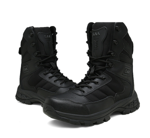 Botas Tácticas de Desierto de Cuero de Alta Gama DFA5, Nuevas y en Oferta, Impermeables, para Entrenamiento - Product Image 3