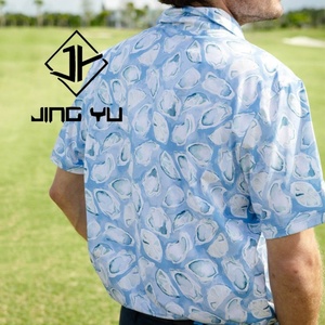 Chemises à imprimé hawaïen personnalisées avec votre propre logo, polos de golf de haute qualité et chemises pour hommes - Product Image 2