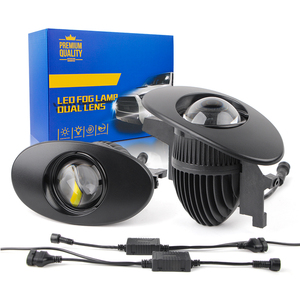 Iluminación de coche, lente de proyector de <span class=keywords><strong>2</strong></span> pulgadas, faro Led de 6000K, lámpara antiniebla Fusion City para HD Mini luz antiniebla - Product Image 1