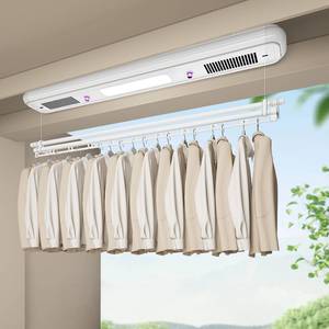 Home balcony intelligent remote control telescopic customizable multifunctional single function electric <b>drying</b> <b>rack</b> - Product Image 1