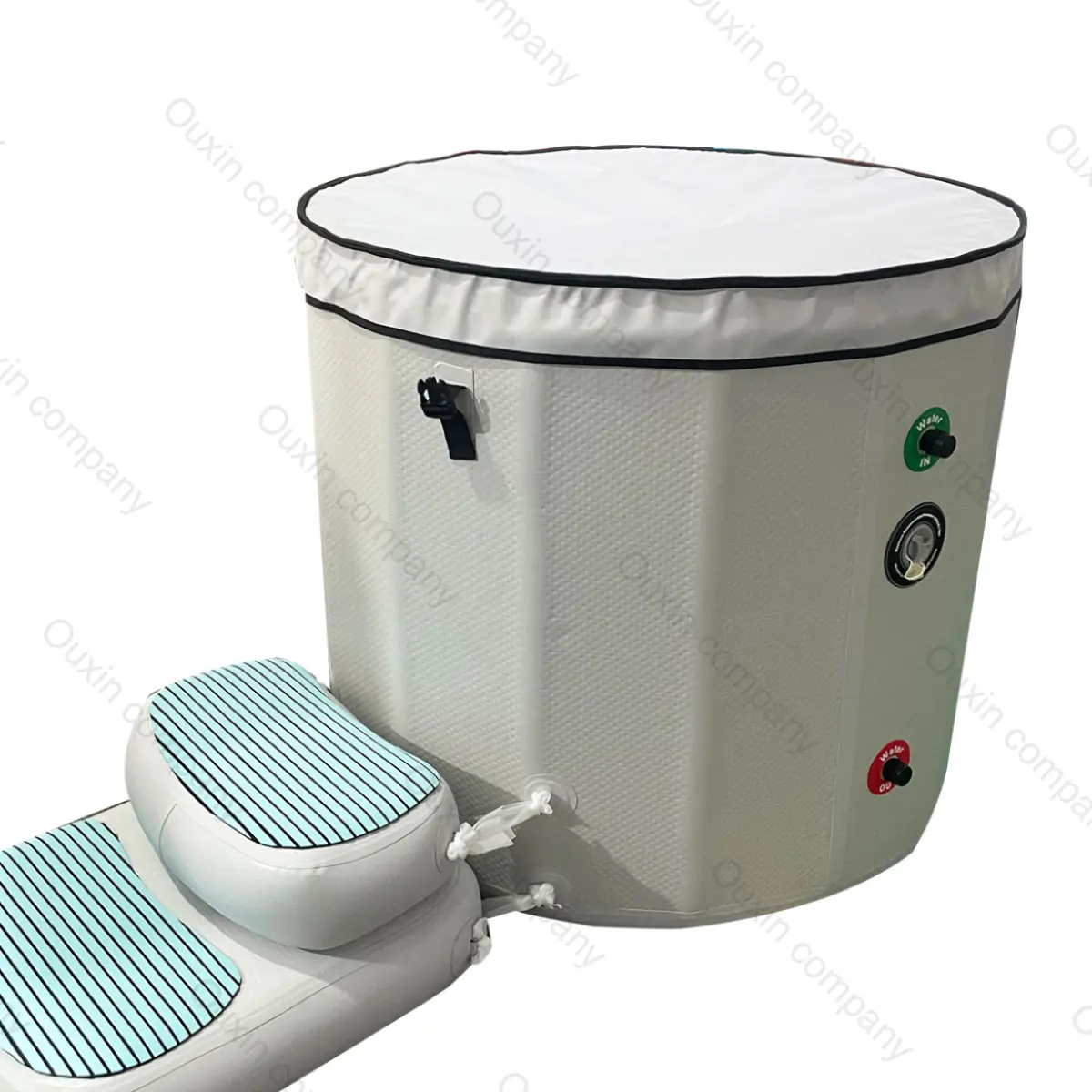 customized 1hp 0.8hp water spa chiller cooling system cold plunge ice therapy tub with chiller