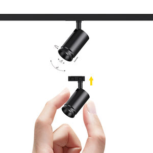 TRI-1026-001 LEDライトジュエリーディスプレイケース用ズーム可能ミニトラックスポットライト高輝度ジュエリーライト - Product Image 1