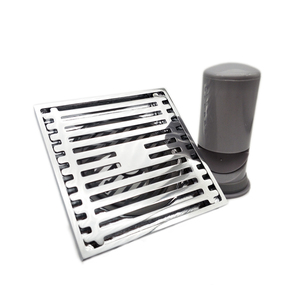Filtro de suelo trampa de drenaje con acabado cromado barato con precio de fábrica - Product Image 2