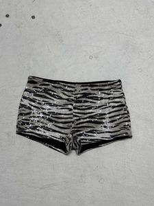 Pantalones de Fiesta Y2K con Estampado de Cebra Brillante, Transpirables, Estilo Punk para Mujer, Cintura Elástica, Corte Regular - Product Image 2