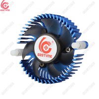 Ventilateur de refroidissement, ordinateur portable avec carte VGA ronde, processeur, 2 broches, 12V 5V 55MM 50mm PI, dissipateur thermique