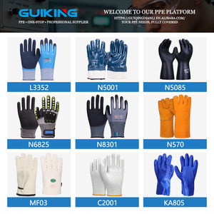 Gants en <span class=keywords><strong>nitrile</strong></span> jetables, antistatiques, sans poudre, sans latex, personnalisables - Product Image 5